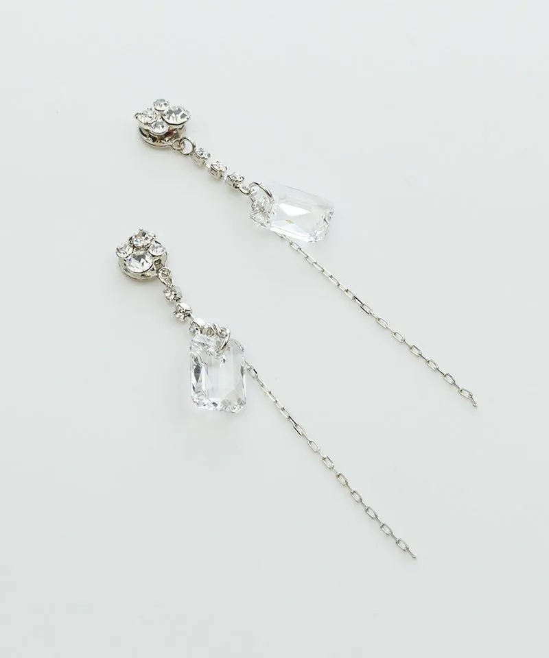 【不含鎳】水晶金屬片鍊